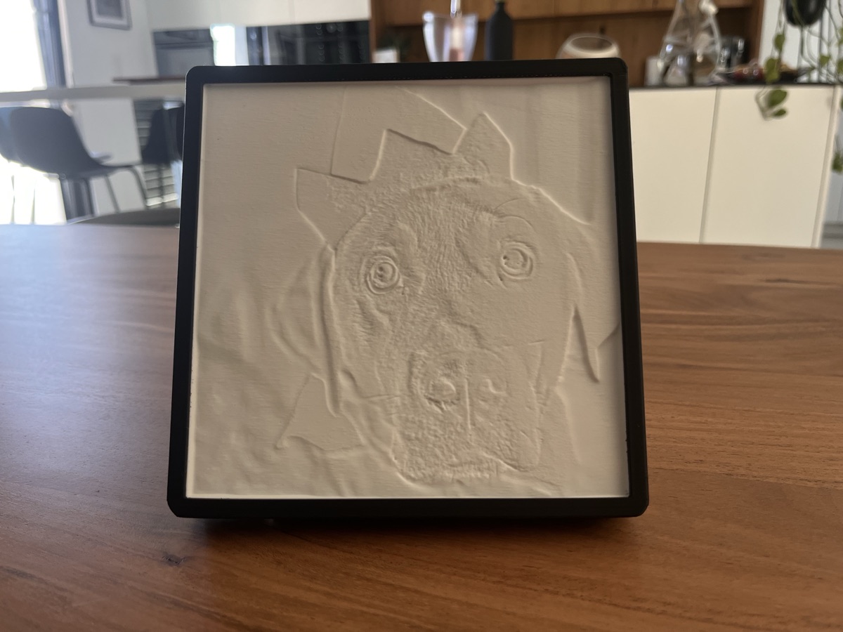 Lithophane éteinte